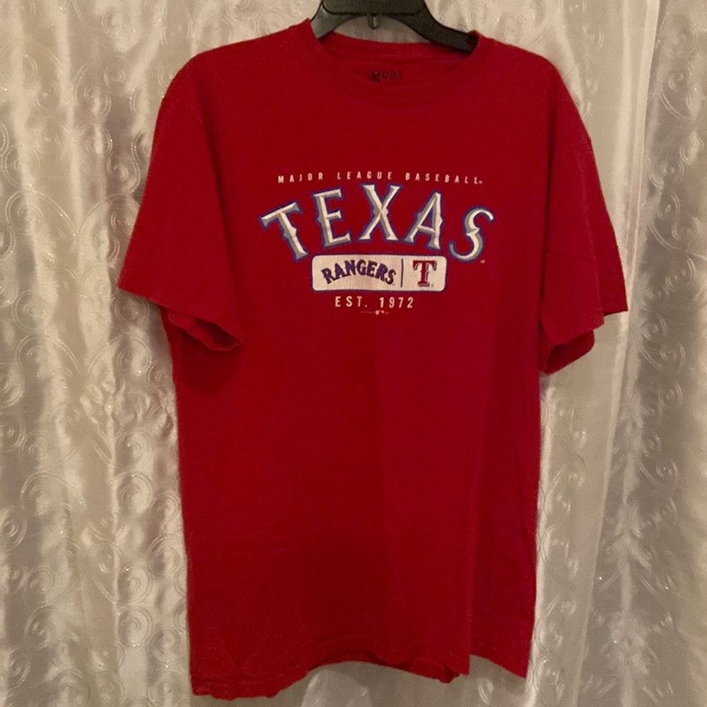 MLB Texas Rangers EST 1972 Shirt Men’s Size Large🔥 YB1